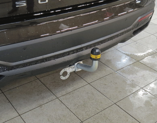 Фаркоп Motodor для Kia Sorento c 2020, Hyundai Santa Fe с 2021 (оцинкованный шар)(паспорт и сертификат в комплекте)(без электрики) 91008-A