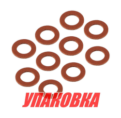 Прокладка сливной пробки редуктора Tohatsu 2.5-115, 9х15х1.0, Omax (упаковка из 10 шт.)