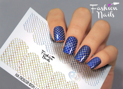 Слайдер-дизайн Fashion Nails Серия G № 38