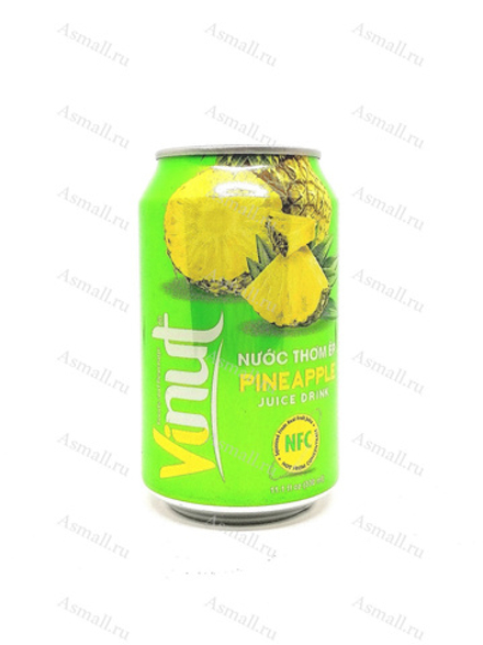 Напиток с соком ананаса, Vinut, 330 мл.