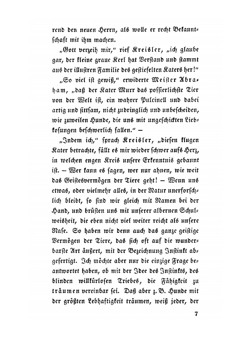 Lebens-Ansichten Des Katers Murr | Ernst Theodor Amadeus  Hoffmanns