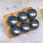 Набор емкостей для специй «O'lala» 6шт на подставке 23*16см