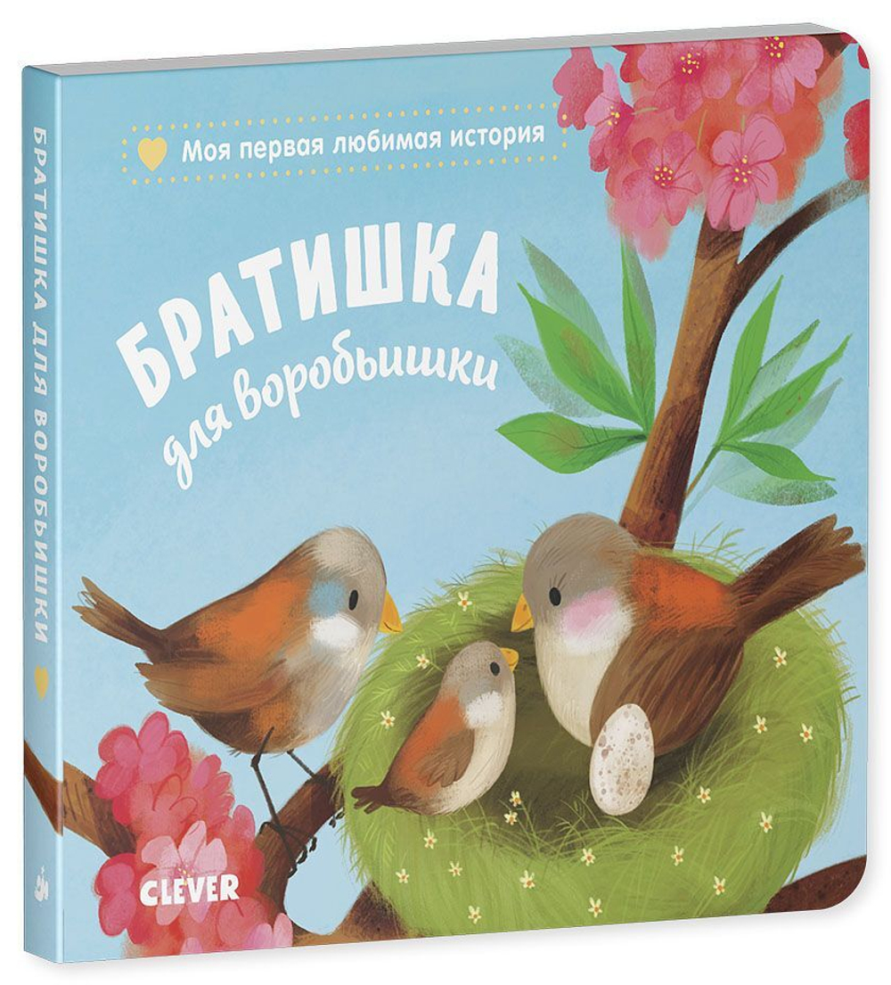 Книжки-картонки. Братишка для воробьишки.