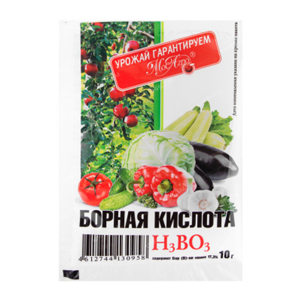 Борная кислота 10 гр МосАгро