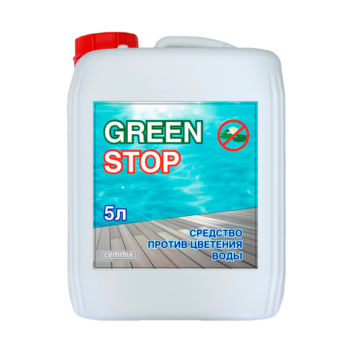 Средство против цветения воды Cemmix Green Stop, 5 л