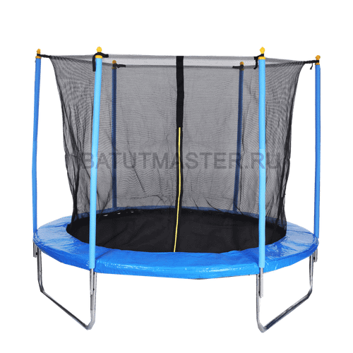 Детский батут для дома с сеткой диаметр 6 фт внутренняя сетка