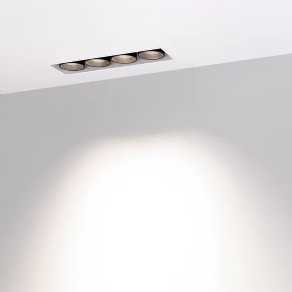 Светильник MS-ORIENT-BUILT-TRIMLESS-TC-S38x127-10W Day4000 (WH-BK, 30 deg, 230V) (Arlight, IP20 Металл, 5 лет) 032224