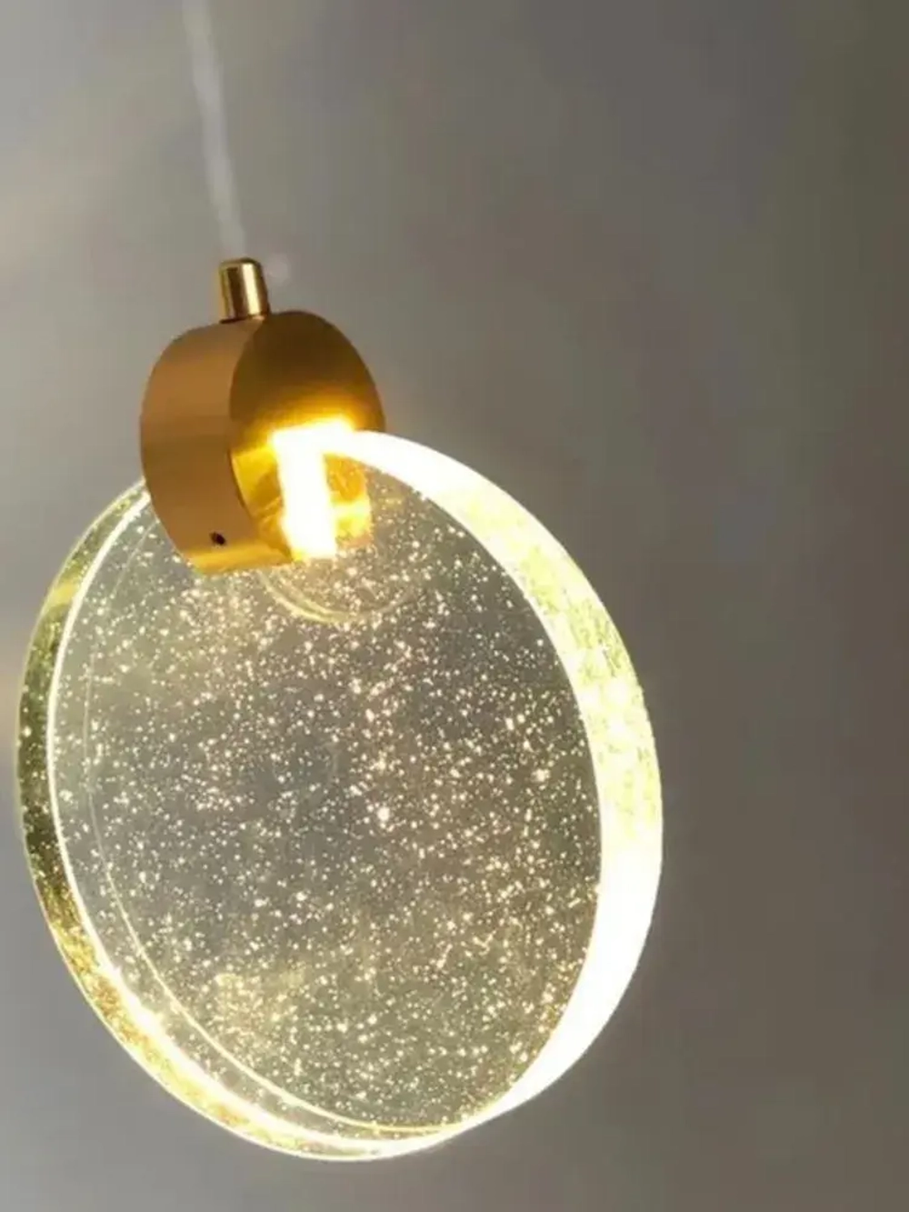 Хрустальная люстра; Люстра подвесная; светодиодный LED 3 режима освещения (3000-6500 К);