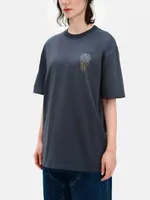 Купить Футболка Яндекс «Культурный код Москвы» Мороженое серая Футболка Яндекс «Культурный код Москвы» Мороженое серая