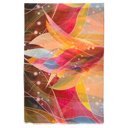 Павловопосадский палантин 10645-2