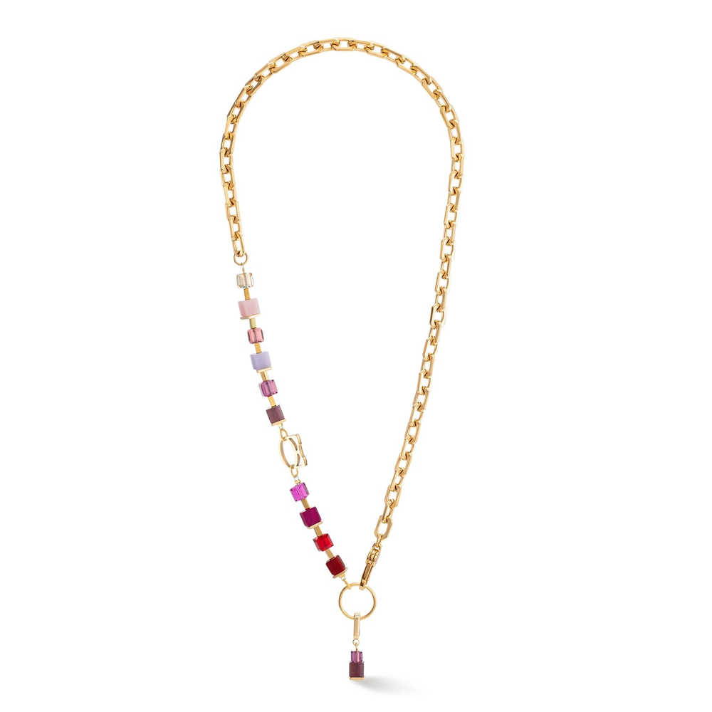 Колье Coeur de Lion Purple-Red 4712/10-0803
