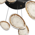 Каскадная люстра Modestyle MS.2326.7 BK