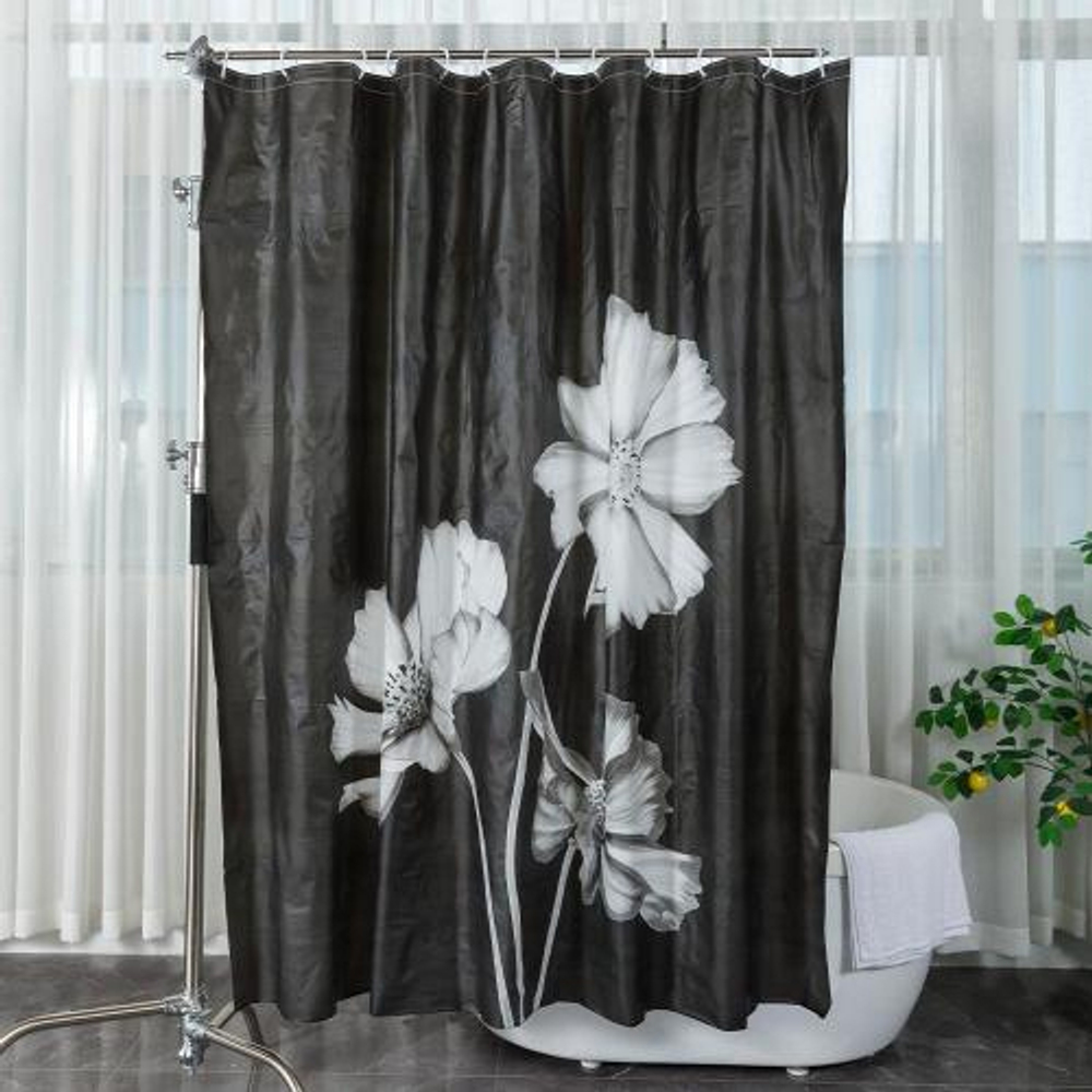 Штора для ванной 180*180см ПЭВА, BZ-HX813B