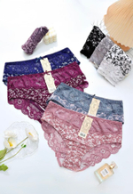 [m]Трусы б/в,кружева,сред.посадка(46-52) 8812