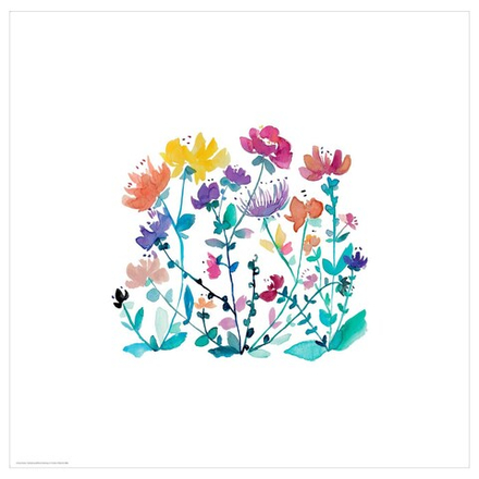 IKEA BILD  (ИКЕА БИЛД)  -  Плакат, полевые цветы, 50x50 см