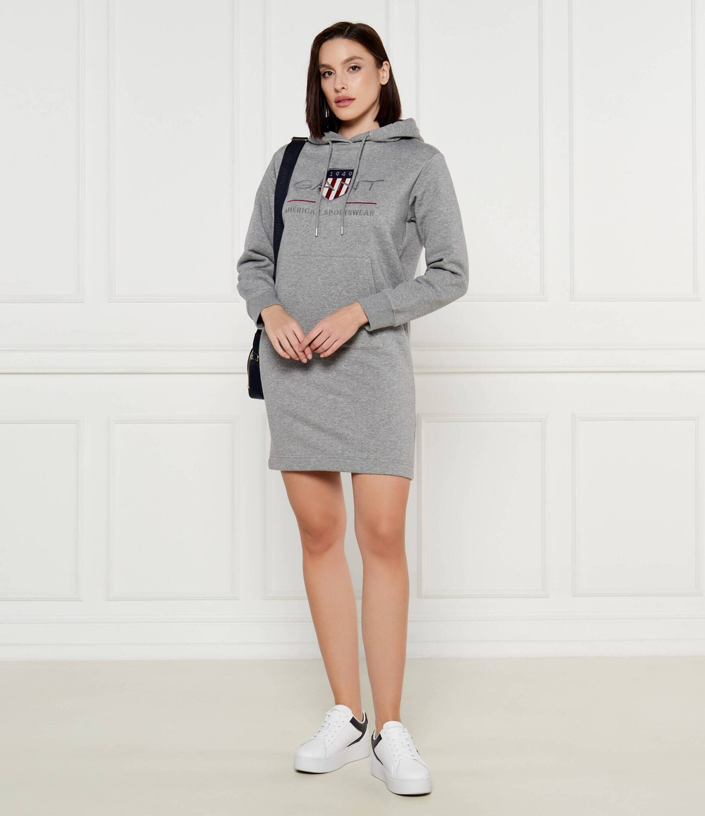 Платье ARCHIVE SHIELD Gant - серый(4200288)