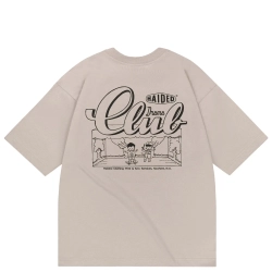 Футболка Haided Drama Club RLXD HD TEE, Серо-бежевый
