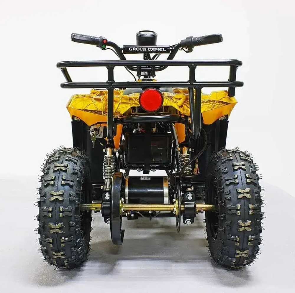 Электроквадроцикл Green Camel Гоби K45 (36V 800W R6 Цепь) быстросъем, ножной тормоз
