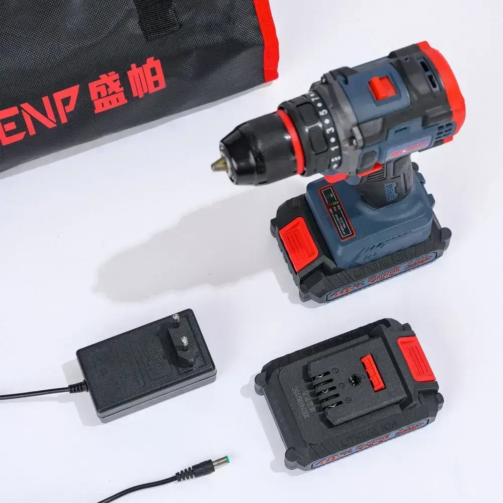 Шуруповерт дрель аккумуляторный бесщеточный 18 В несъемный патрон