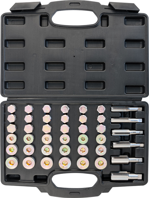 ODPRK1322 Набор для восстановления резьбы маслосливных отверстий, М13-М22, 114 предметов