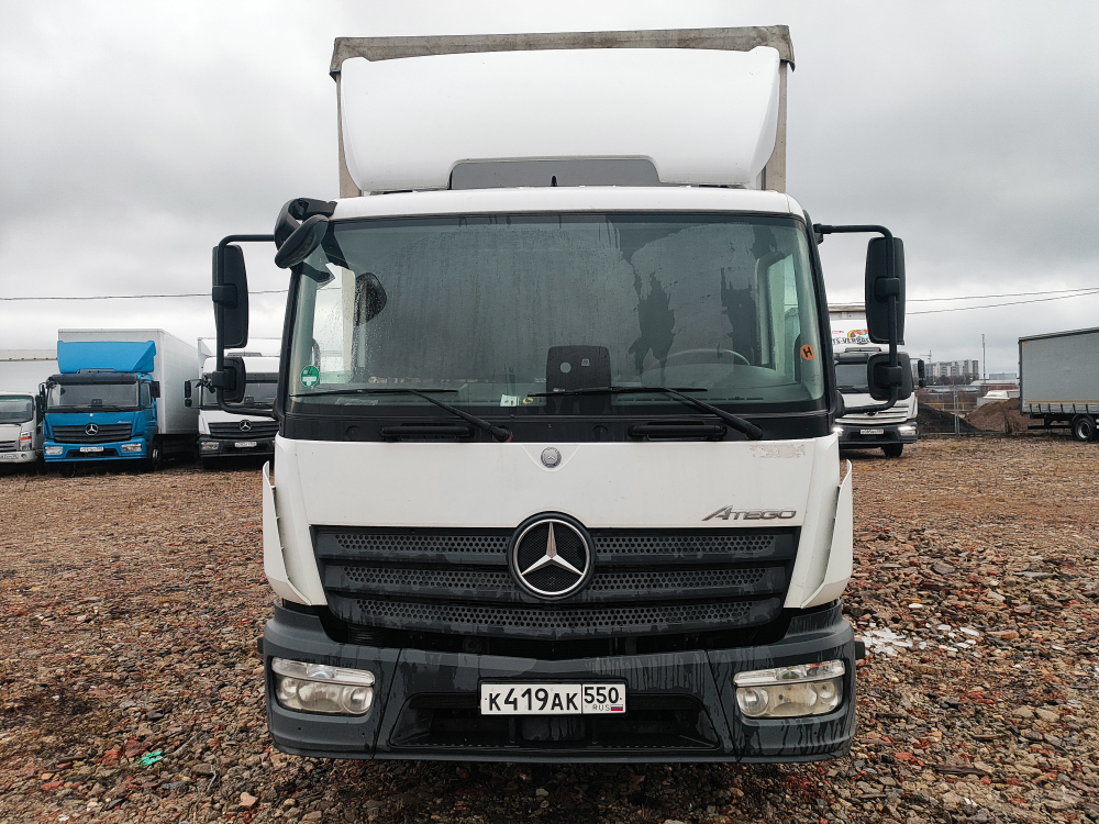 Mercedes-Benz ATEGO 4x2 Бортовой (Евроборт) с гидробортом 818 (Евроборт, дизельный, 5.1 л, 177 л.с.,