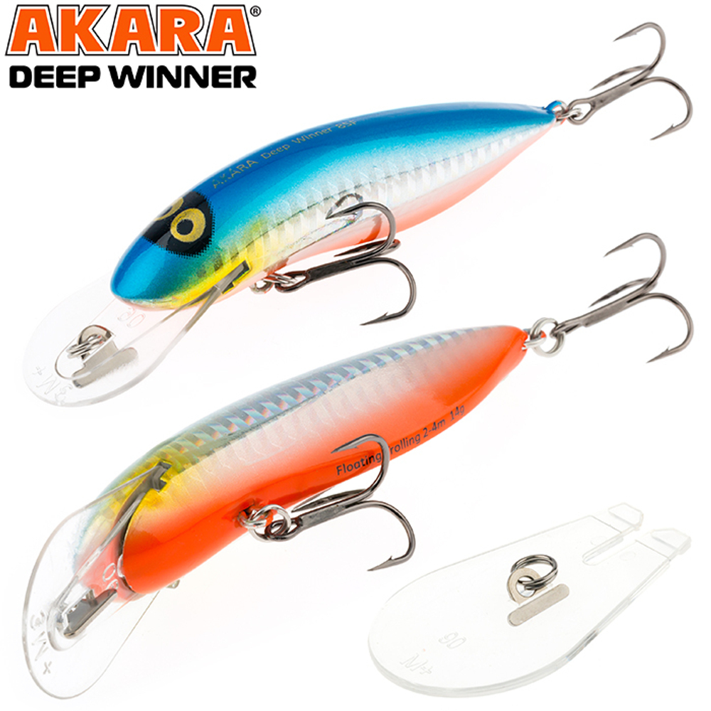 Воблер Akara Deep Winner 85F 14 гр. (1/2 oz 3,3 in) A100