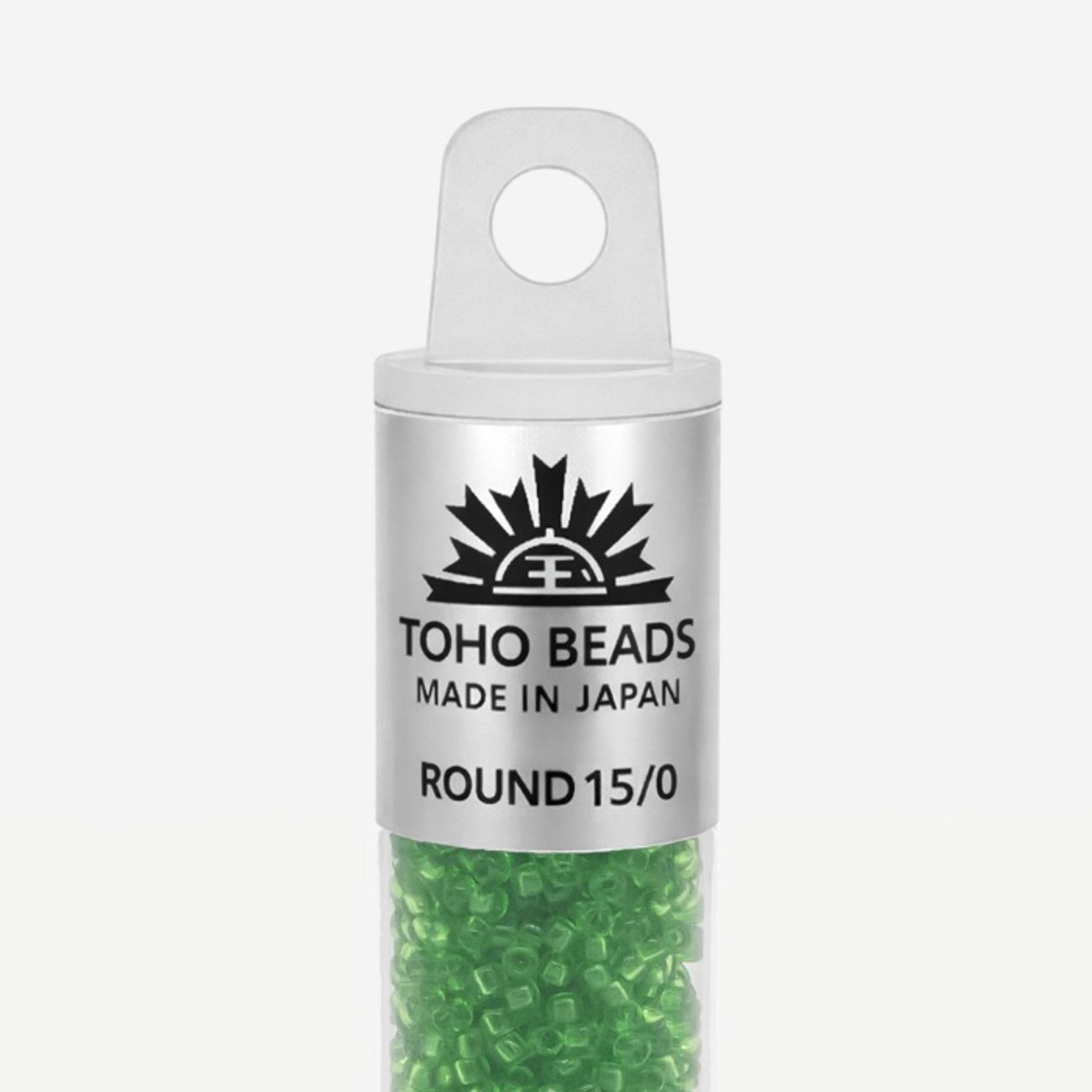 Японский бисер TOHO Round 15/0 (№7), прозрачный