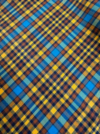 Ткань плательная в клетку (Италия) шерсть/вискоза/поламид ш-145см цена за 1 м