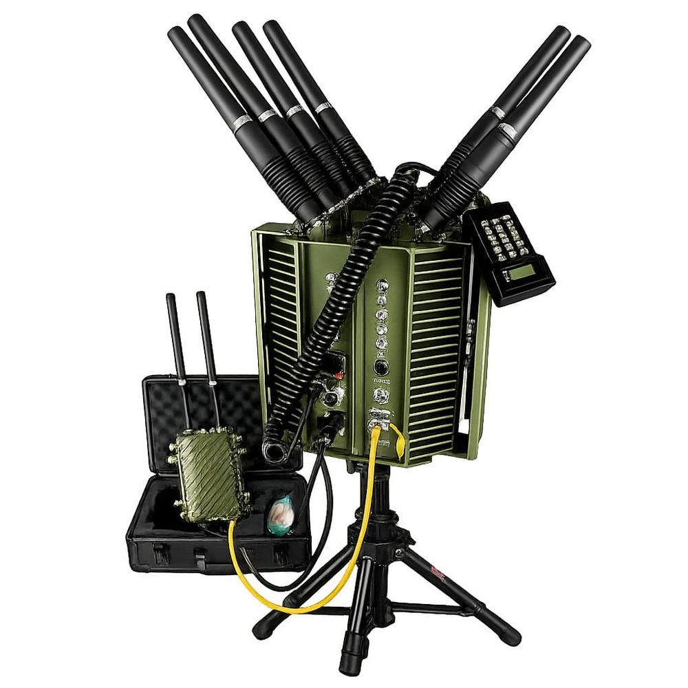 Комплекс РЭБ Сания D-12 с обнаружителем 600w 100-5300 Мгц