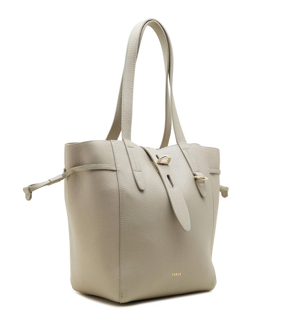 Кожаная сумка-шопер NET Furla - серый(BZT0FUA HSF000)