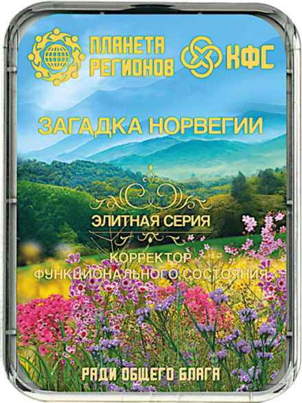 КФС «ЗАГАДКА НОРВЕГИИ» 8 элементов / «THE RIDDLE OF NORWAY» / 8 elements