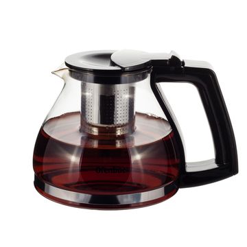 Стеклянный заварочный чайник 0,9 л. Ofenbach NB 100613S с ситечком