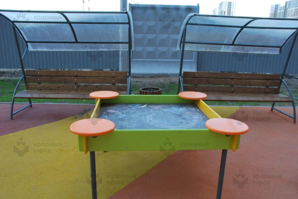 Песочница простая для детей с ОВ