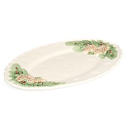БЛЮДО СЕРВИРОВОЧНОЕ "GREEN PINE" 31*20*2,5 СМ