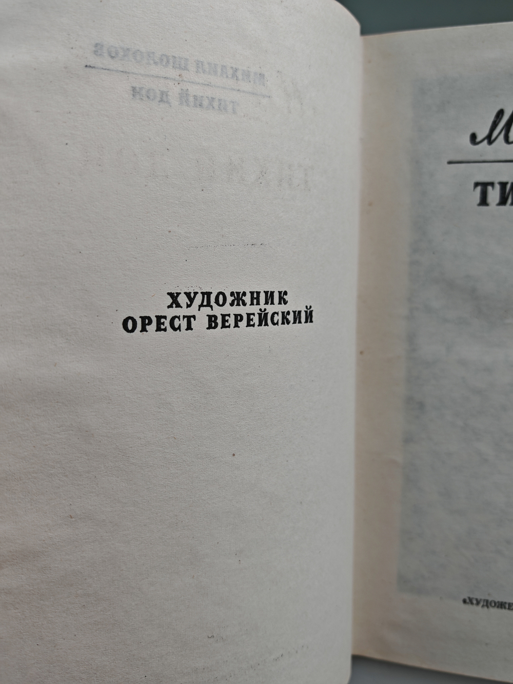 Тихий Дон (роман в четырёх книгах)