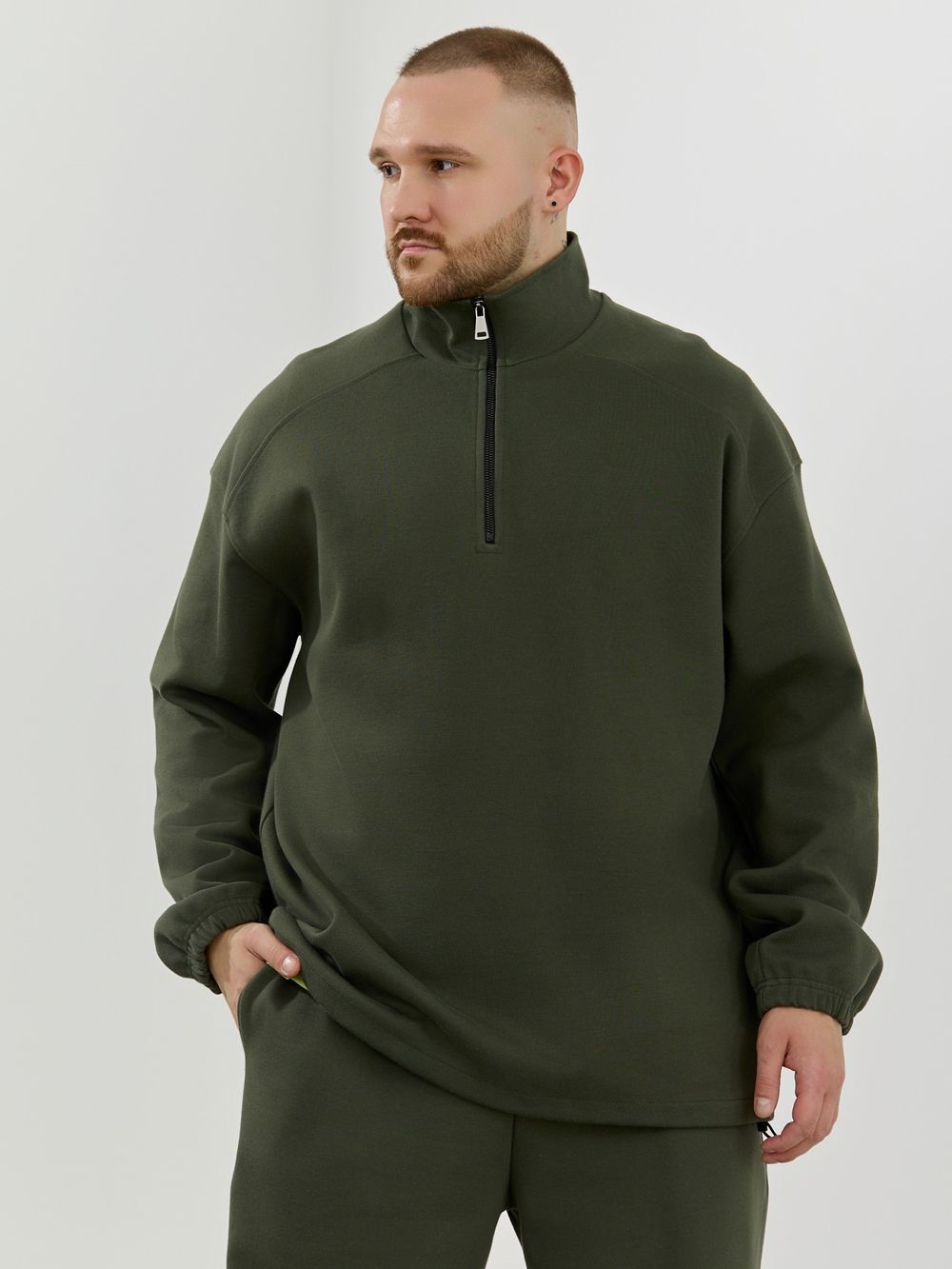 Толстовка мужская Интер-1 Виотекс ХАКИ