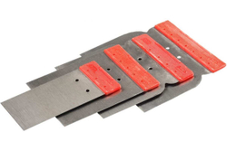 Набор стальных поверхностных шпателей STAYER 50мм, 80мм, 100мм, 120мм 1011-H4