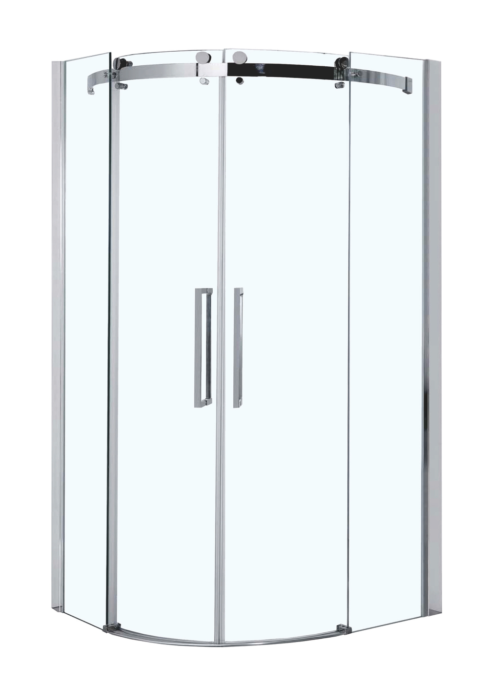 Душевое ограждение Azario Ottawa 900х900х2000 без поддона,прозрачное стекло 8 мм, цвет профиля серебро (AZ-NKE2142 900) купить