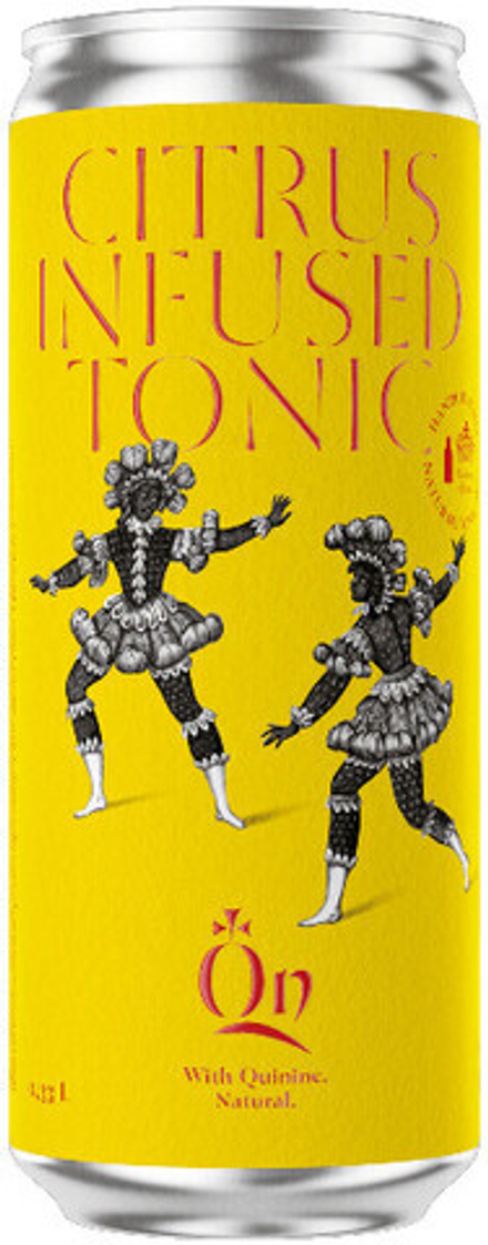 Газированный напиток КьюЭн Цитрус Инфьюзд Тоник / QN Citrus Infused Tonic 0.33 - банка