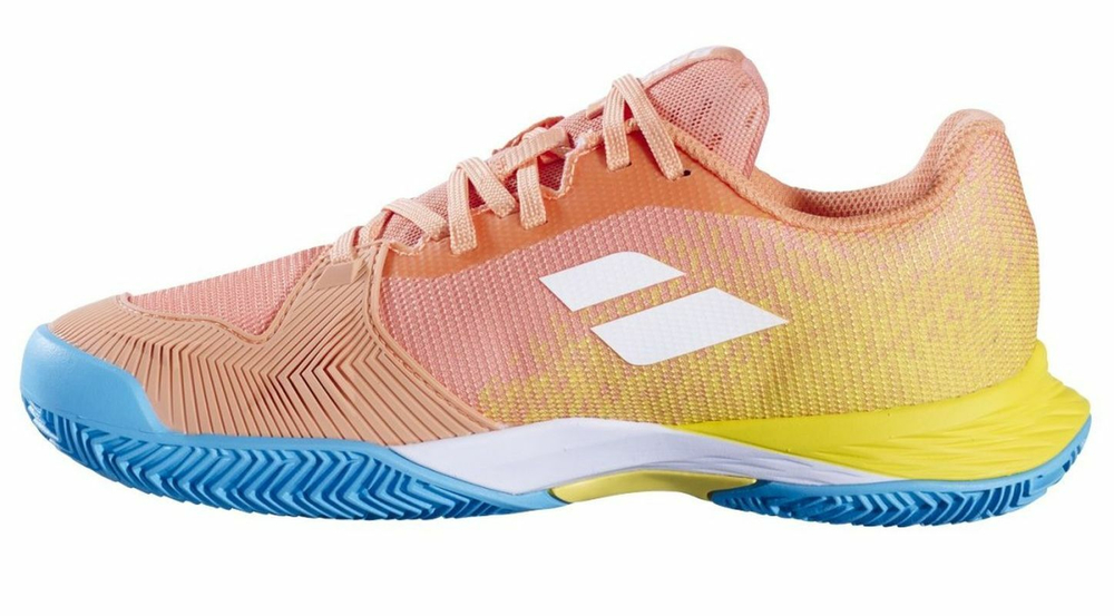 детские Кроссовки теннисные Babolat Jet Mach 3 Junior Clay - coral/gold fusion