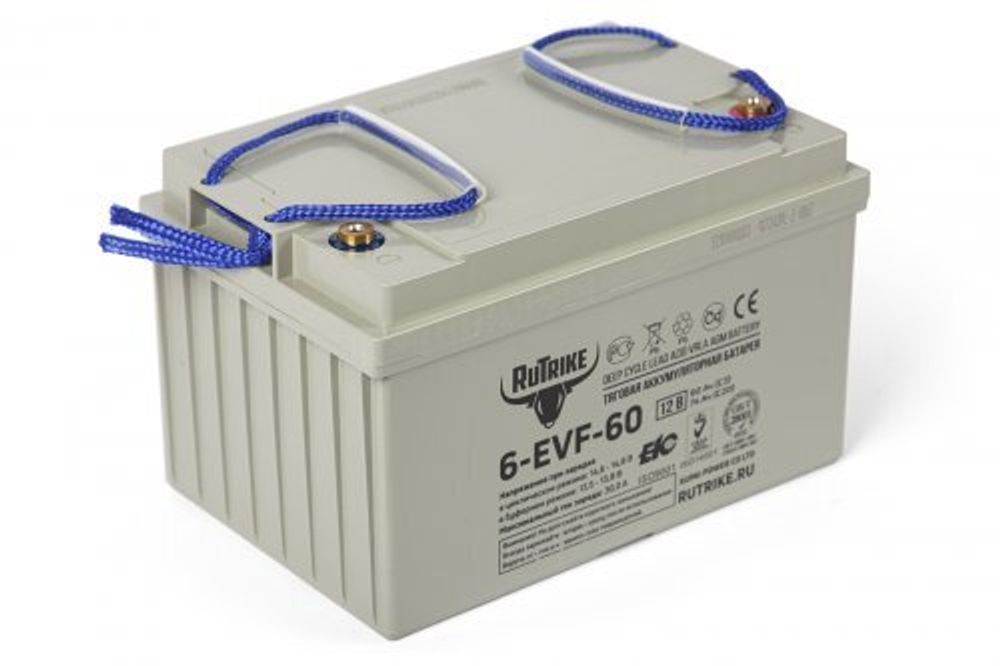Тяговый аккумулятор RuTrike 3-EVF-200 (6V200A/H C3)