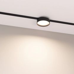 Светильник MAG-MICROCOSM-RONDO-R113-12W Warm3000 (BK, 100 deg, 24V) (Arlight, IP20 Металл, 3 года) 043263