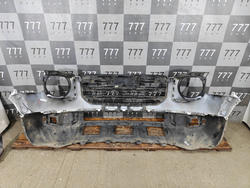 Бампер передний + решетка радиатора + юбка переднего бампера Haval Dargo 22-нв Б/У Оригинал 2803102XKN04A