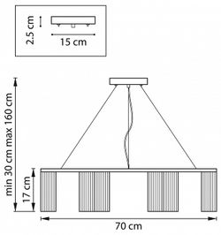 Подвесная люстра Lightstar Roma 718123
