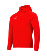 Худи на молнии ESSENTIAL Athlete Hooded FZ Jacket, красный