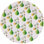 Тарелка бумажная 18 см в наборе 10 шт «Путешествие»