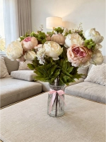 Букет искусскуственных пионов