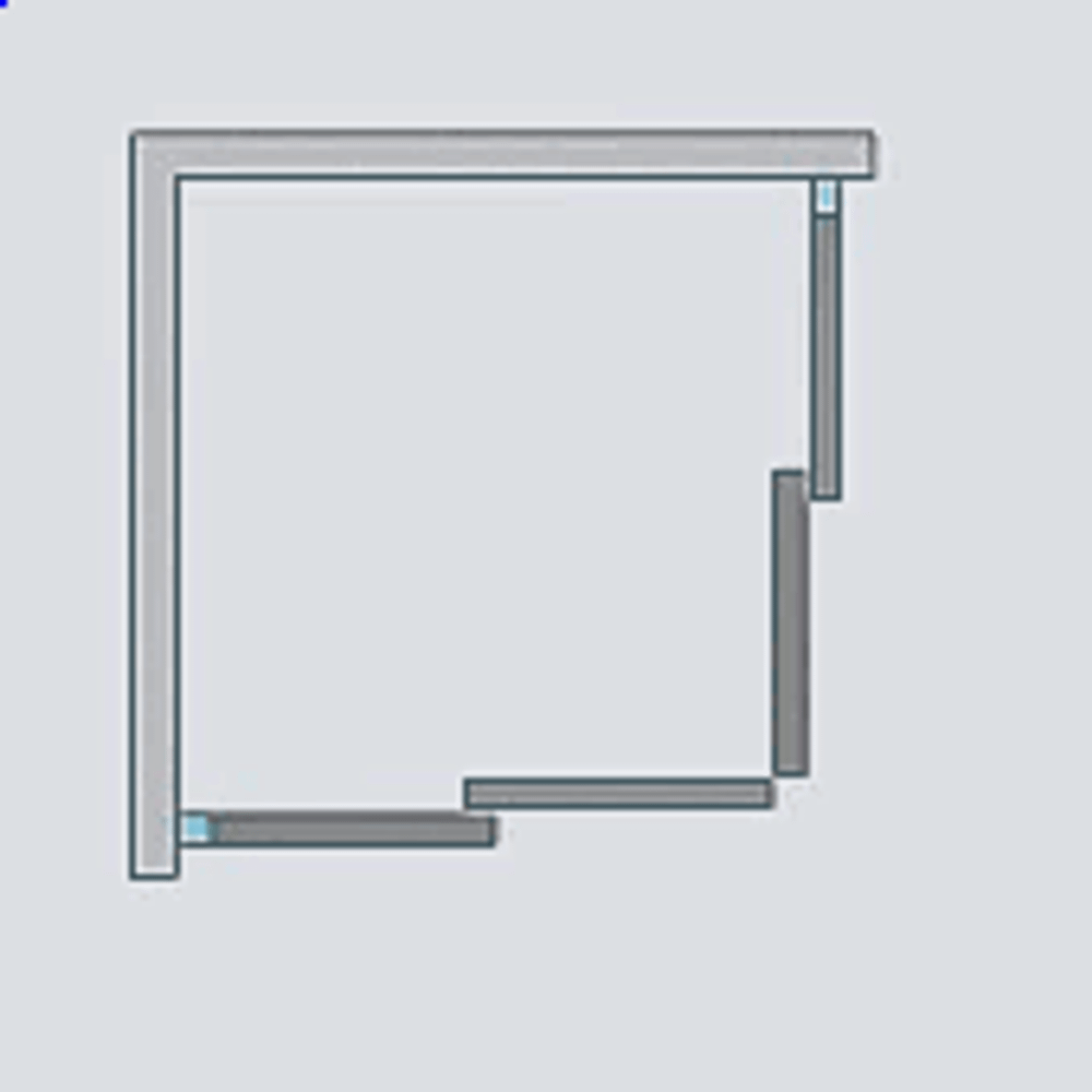 Душевой уголок Good Door LATTE CR-120-80-G-WE стекло матовое/профиль анодированный алюминий