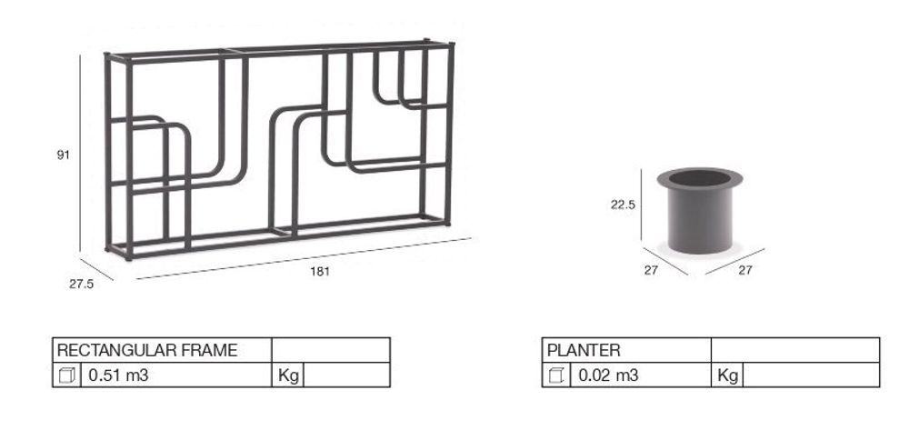 Skara, аксессуар белый, алюминий