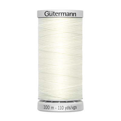 Нитки суперкрепкие Gutermann Extra Strong M782 №40 (100 метров), 5 кат. | _111 айвори